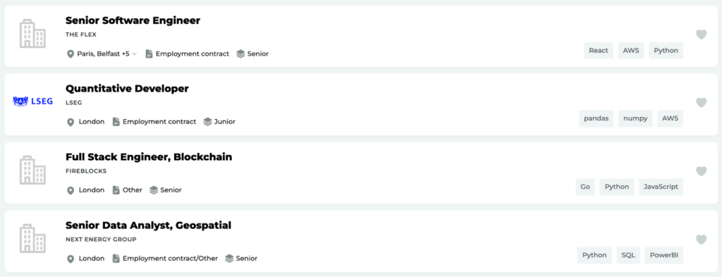 Bulldogjob job board