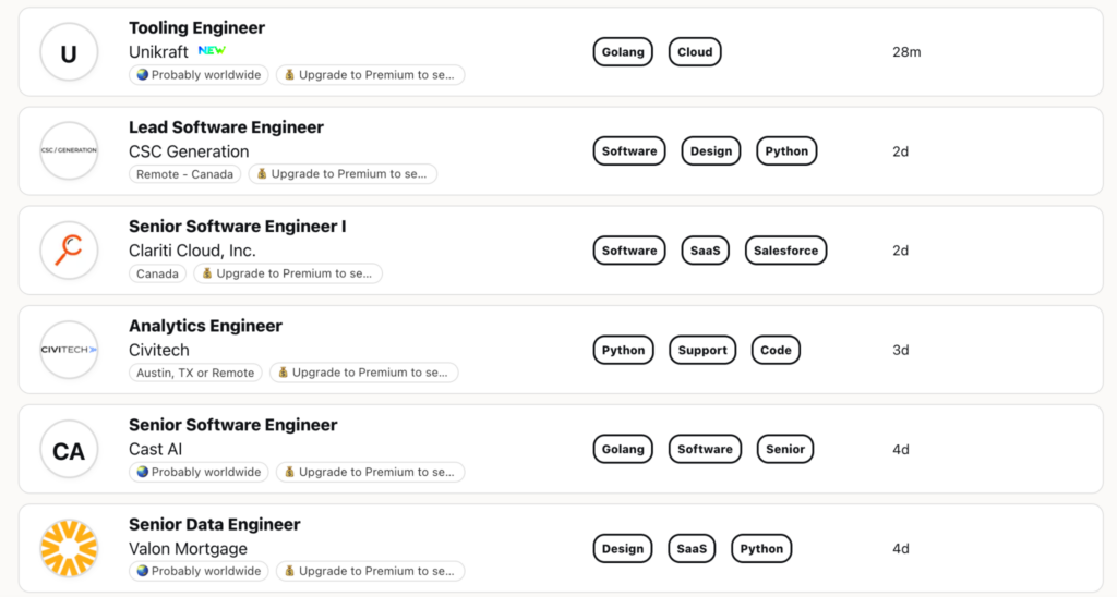 Remote OK job board