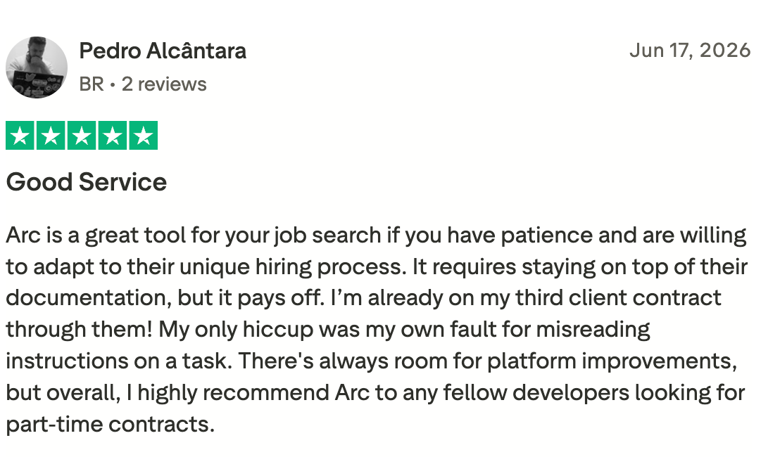 Arc.dev review