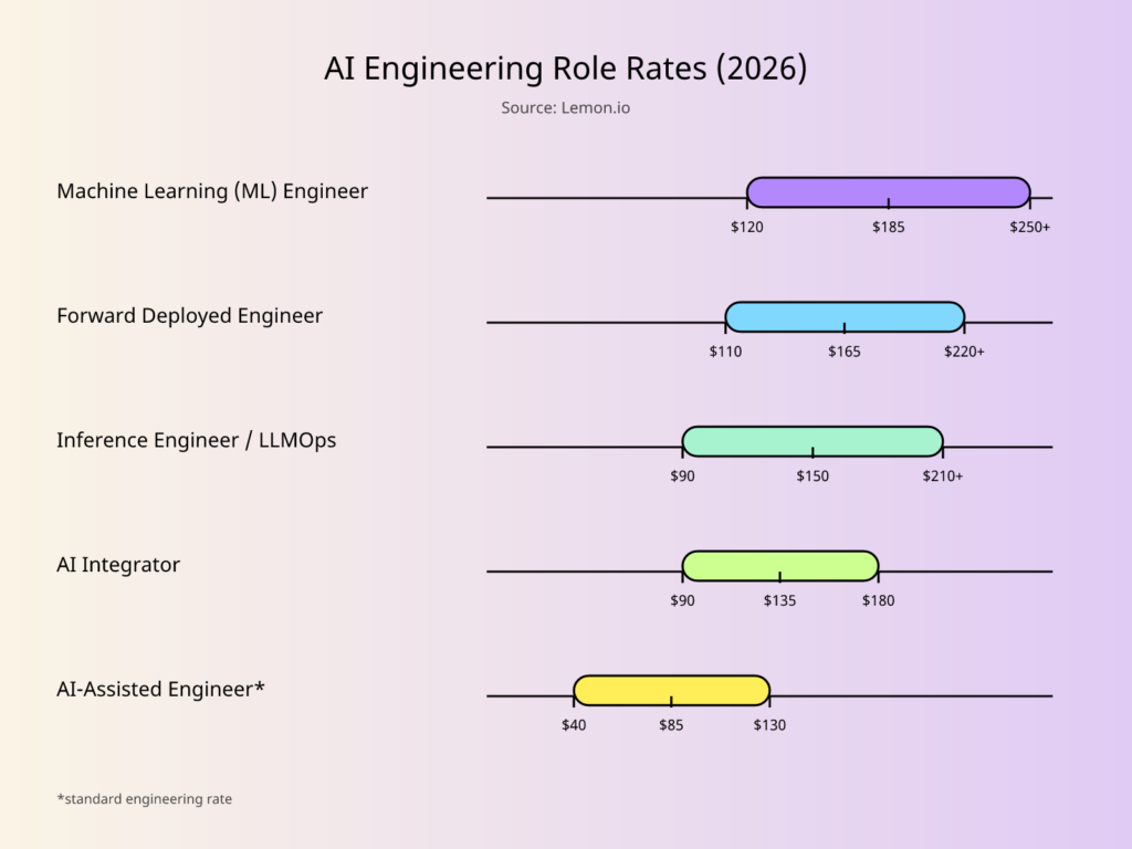 AI Engineering Role Rates 2026 2