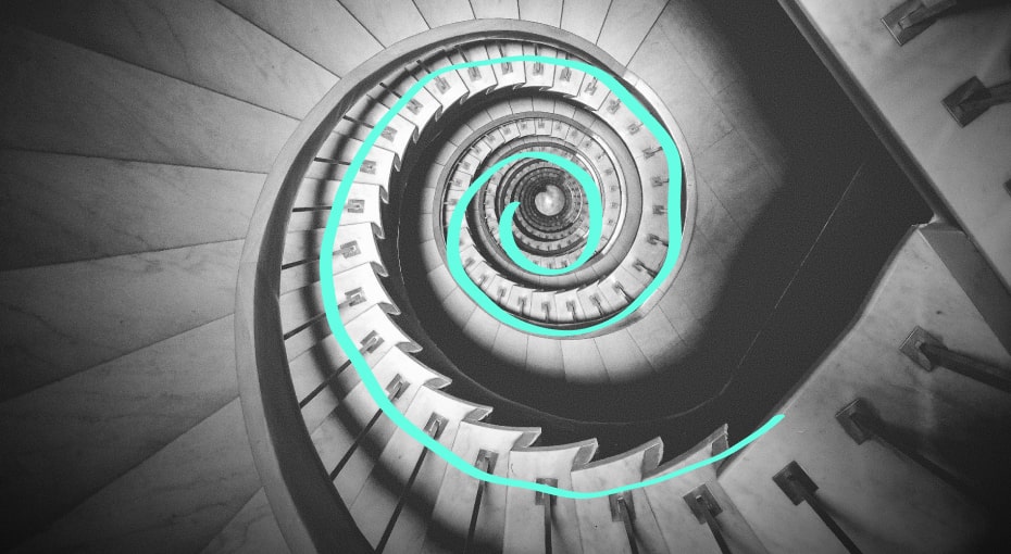 fibonacci stairs