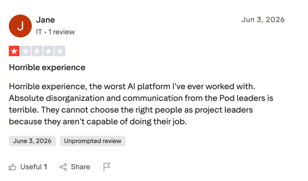 Turing.com negative review