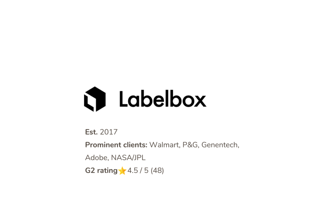 Labelbox overview