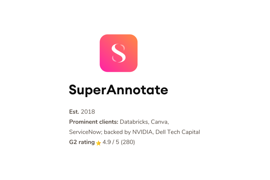 SuperAnnotate overview