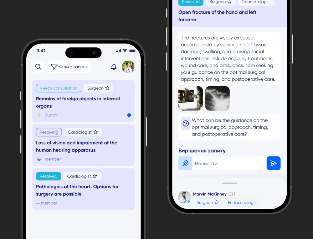 HealUA app by Empat