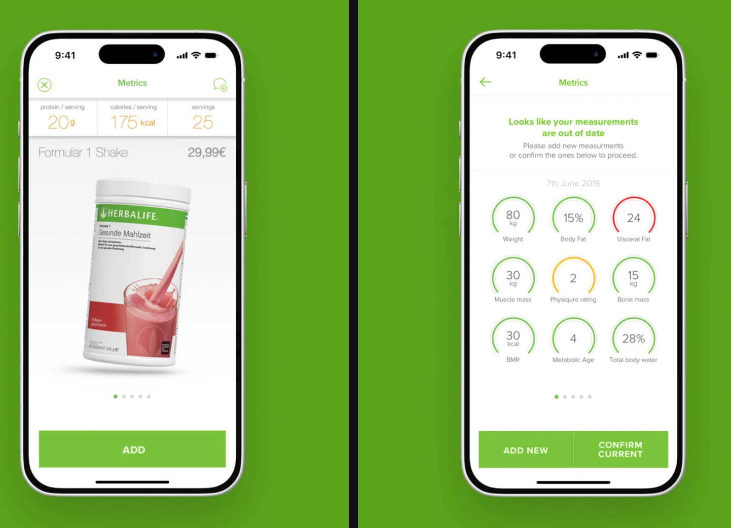 Herbalife app by Miquido