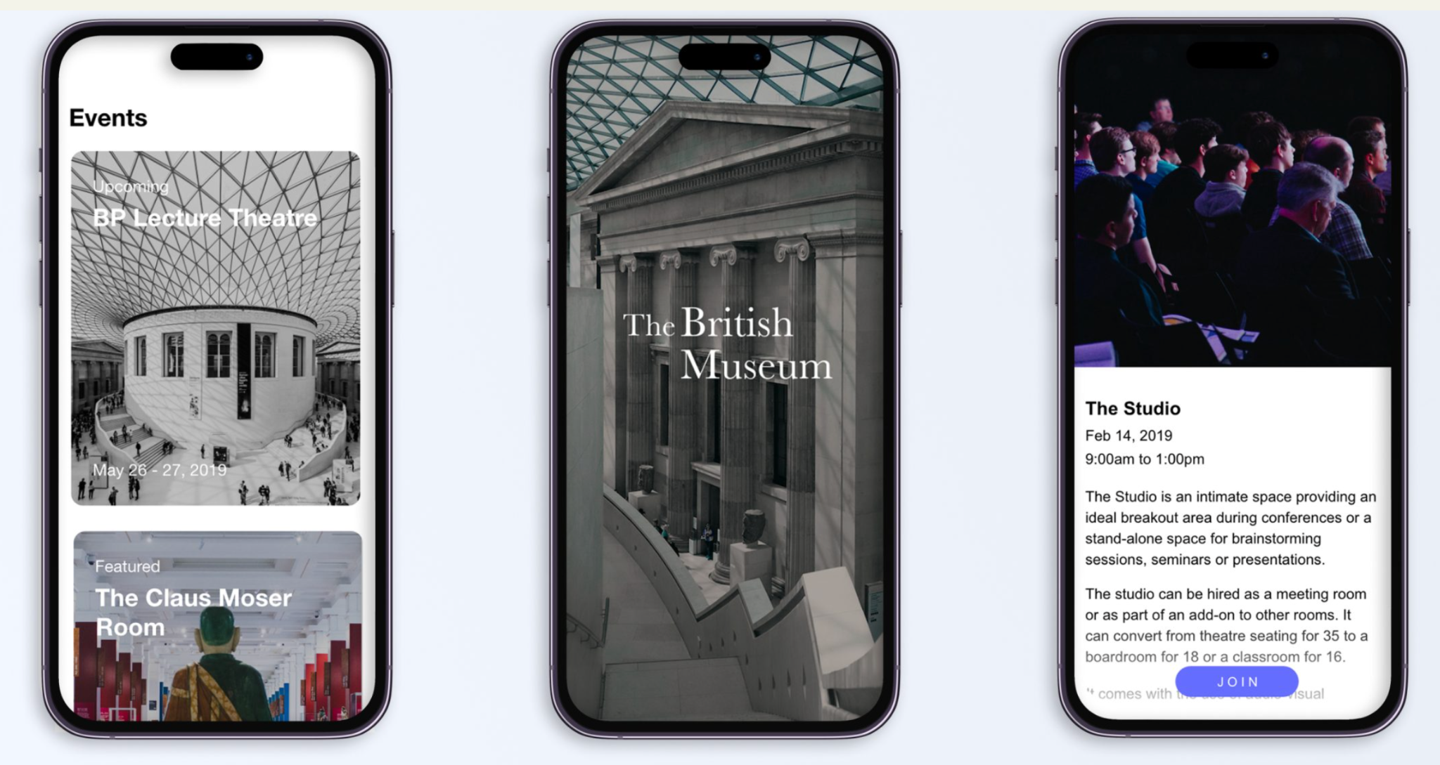 British Museum mobile app by Stakk